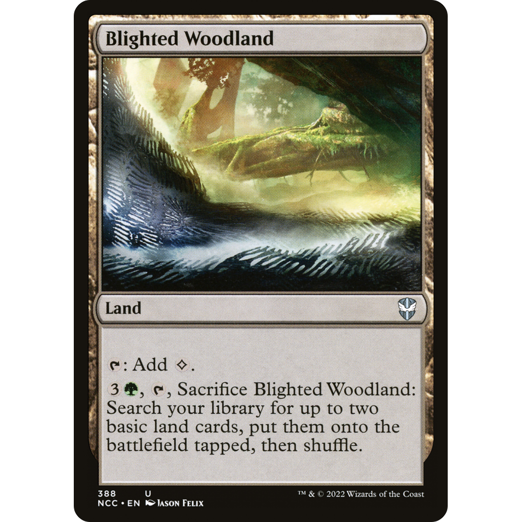 Blighted Woodland (NCC-388) - New Capenna Commander