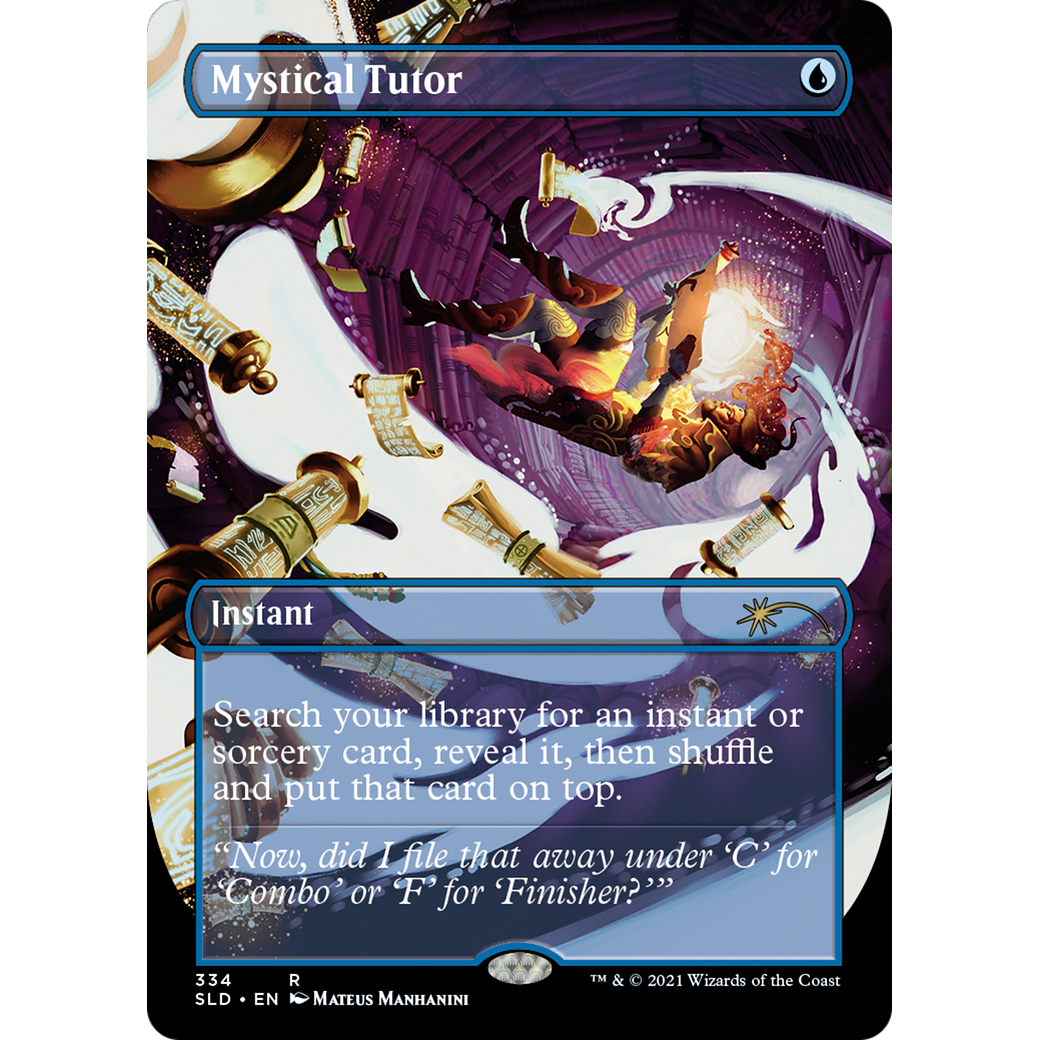 Mystical Tutor (SLD-334) - Secret Lair Drop (Borderless)