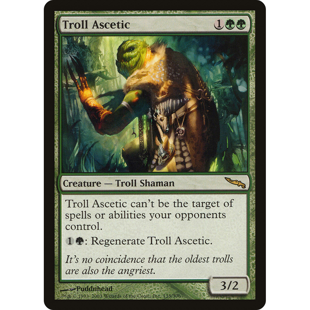 Troll Ascetic (MRD-135) - Mirrodin Foil