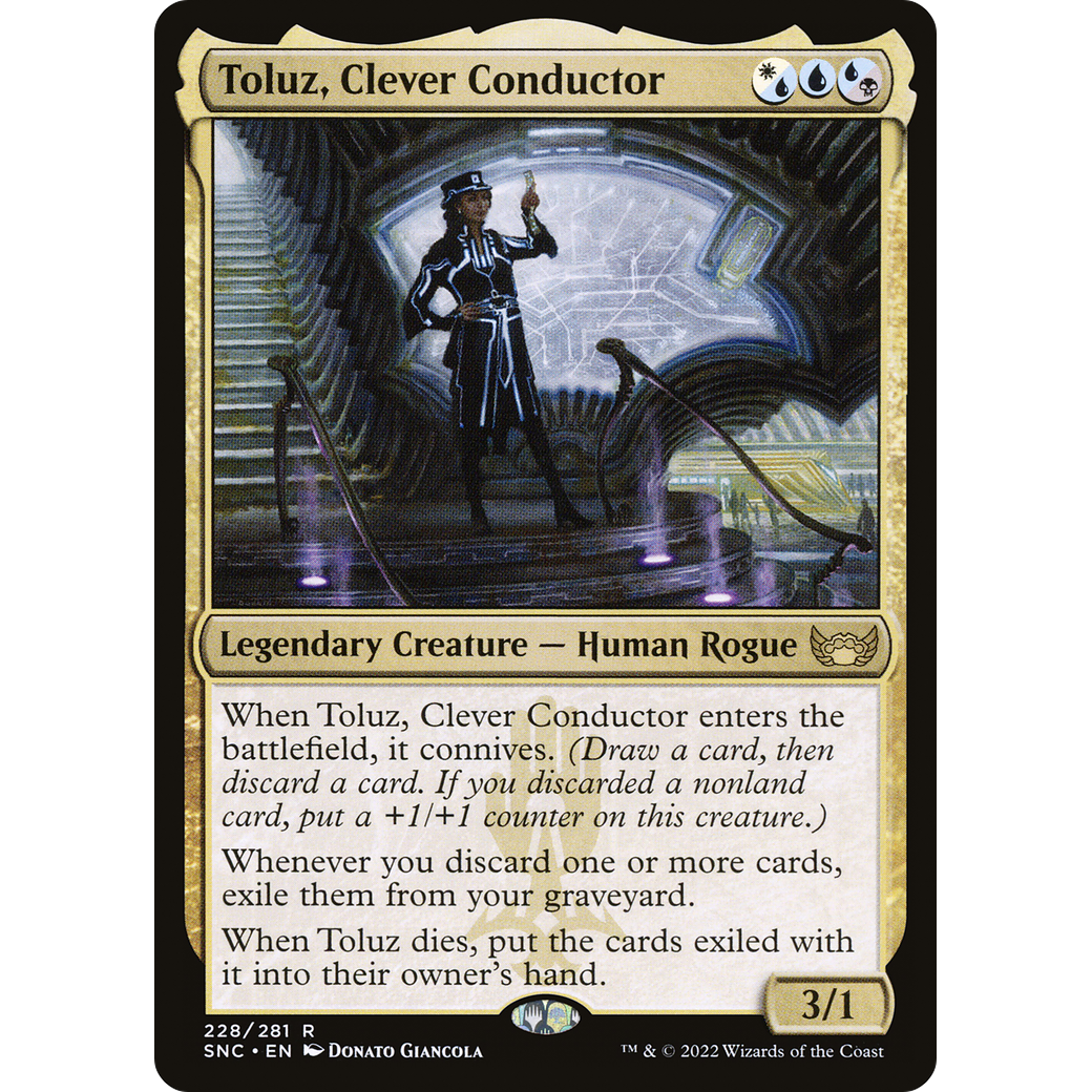 Toluz, Clever Conductor (SNC-228) - Streets of New Capenna