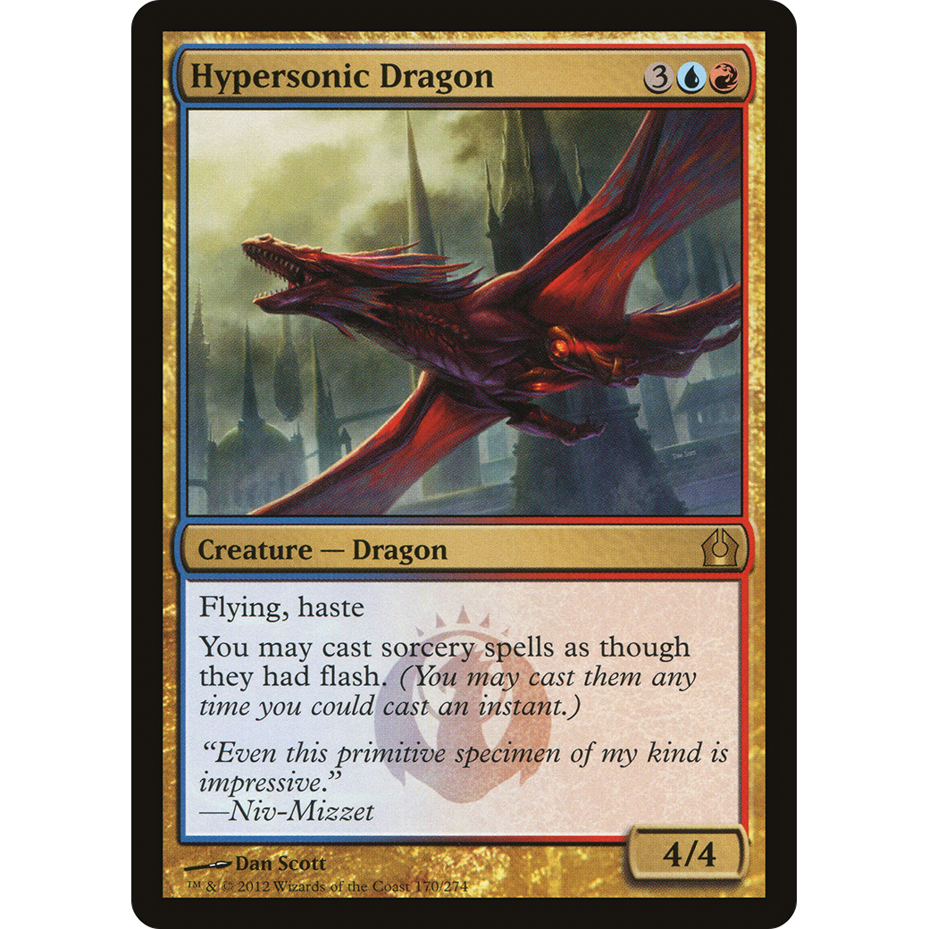 Hypersonic Dragon (RTR-170) - Return to Ravnica
