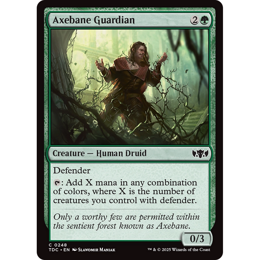 Axebane Guardian (TDC-248) - Commander: Tarkir: Dragonstorm
