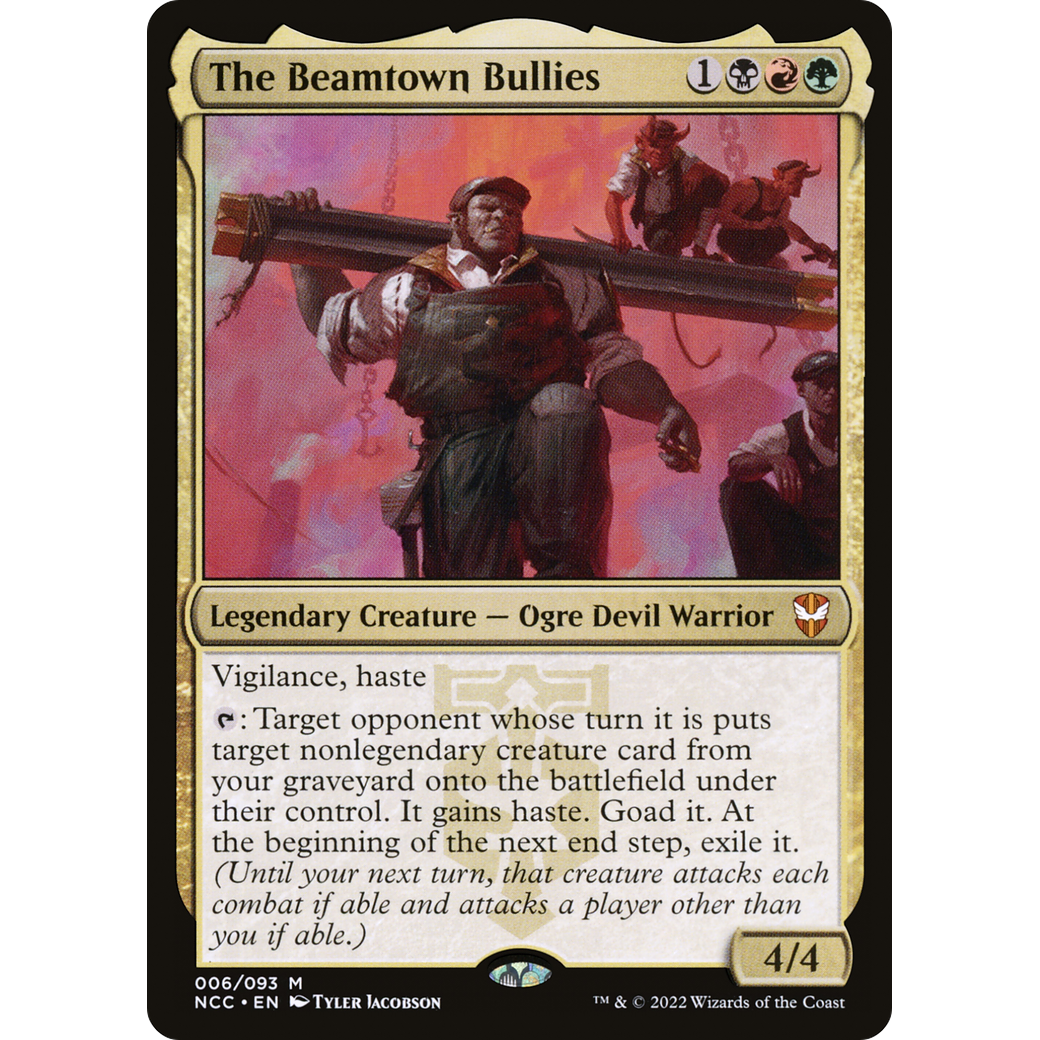 The Beamtown Bullies (NCC-006) - New Capenna Commander Foil