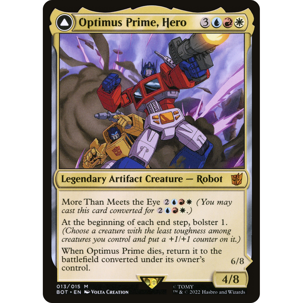 Optimus Prime, Hero (BOT-013) - Transformers: (convertdfc)