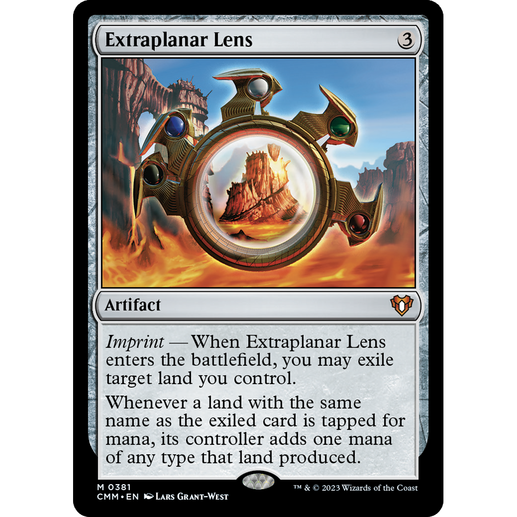 Extraplanar Lens (CMM-381) - Commander Masters