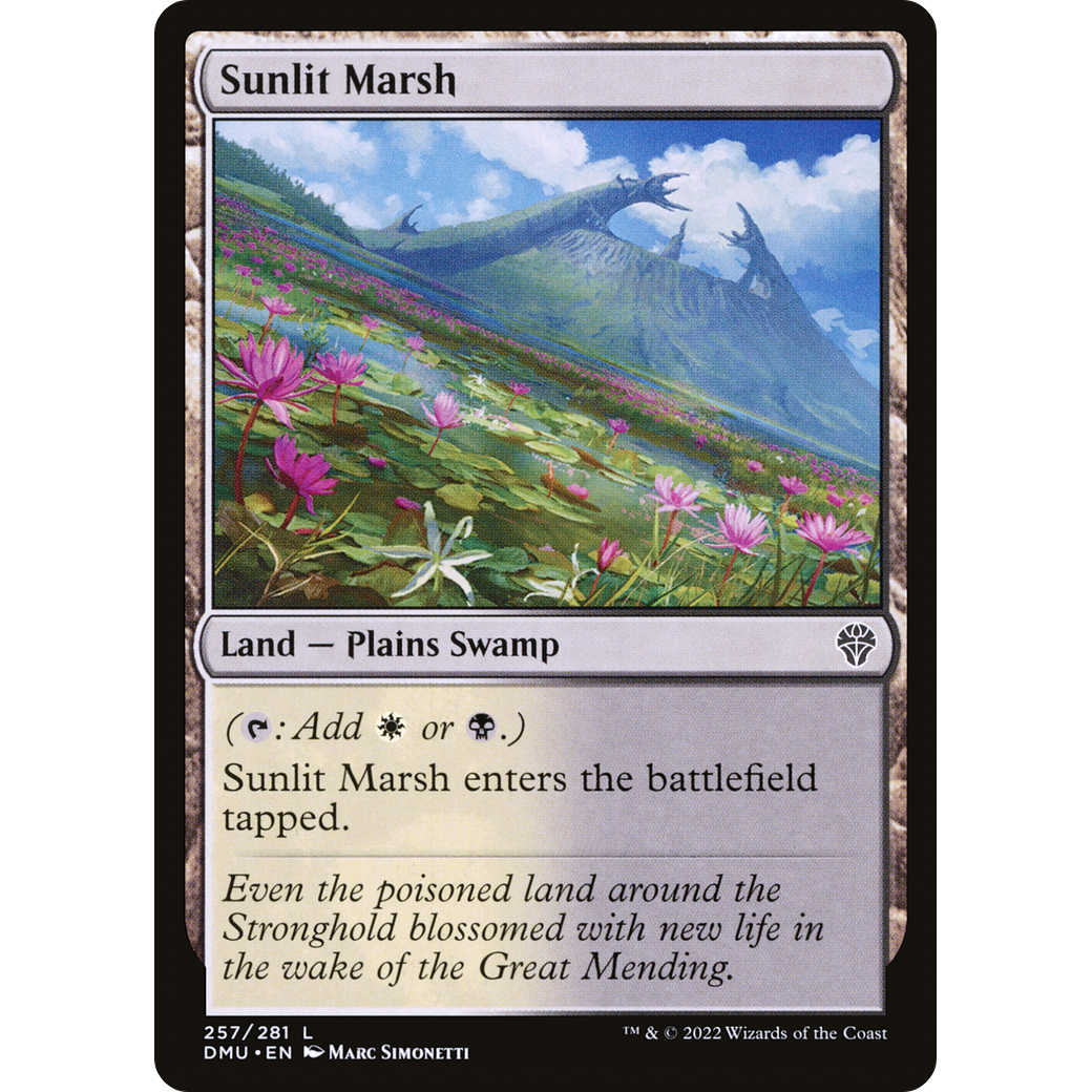 Sunlit Marsh (DMU-257) - Dominaria United