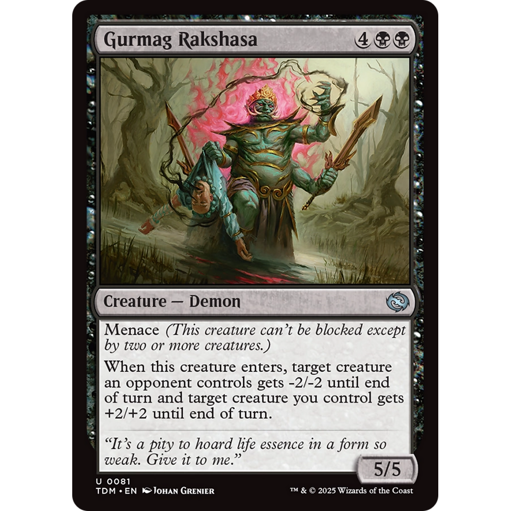 Gurmag Rakshasa (TDM-081) - Tarkir: Dragonstorm