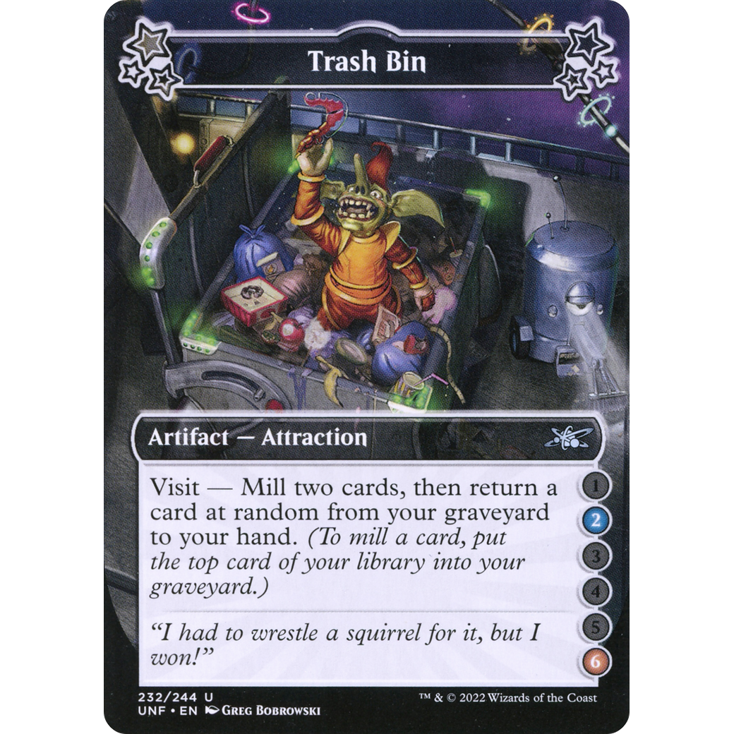 Trash Bin (2-6) (UNF-232) - Unfinity Foil