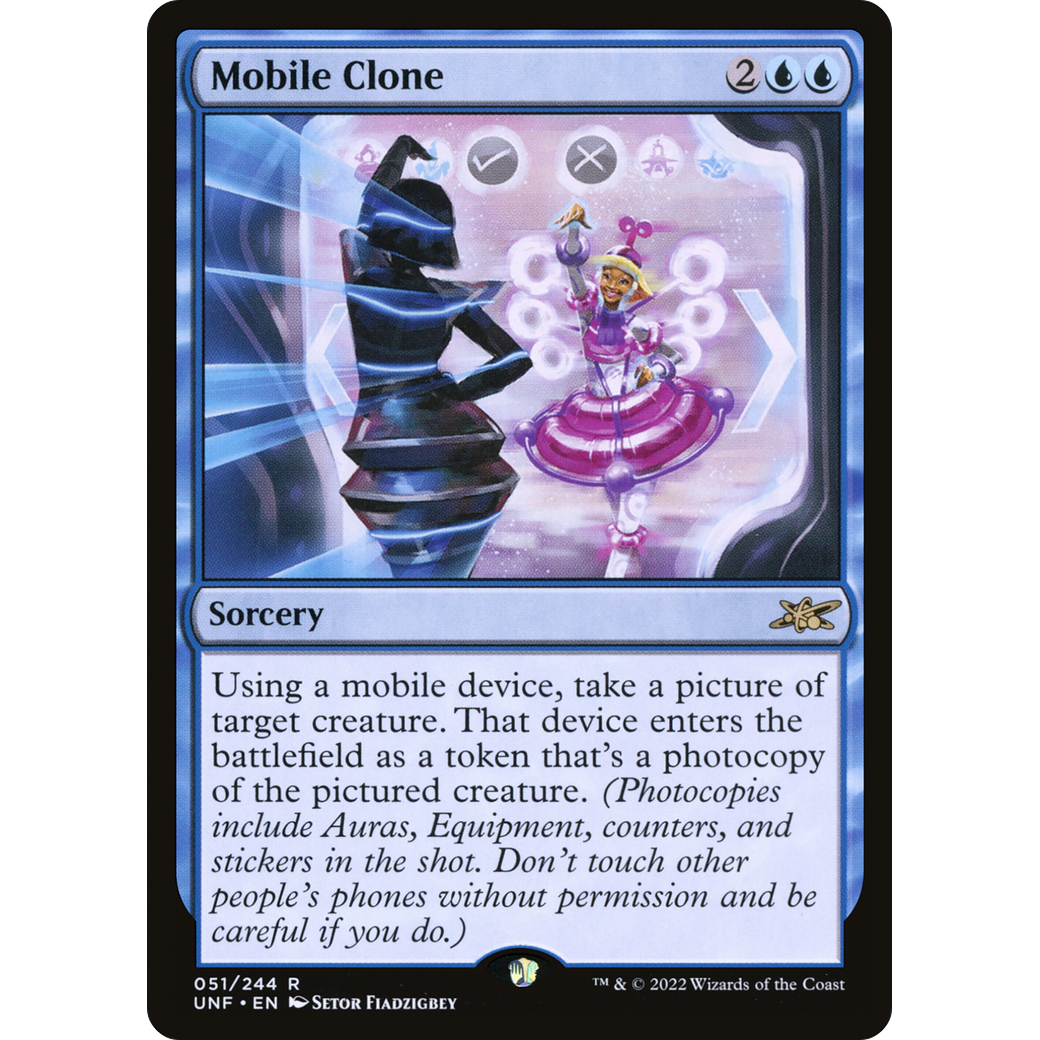 Mobile Clone (UNF-051) - Unfinity Foil