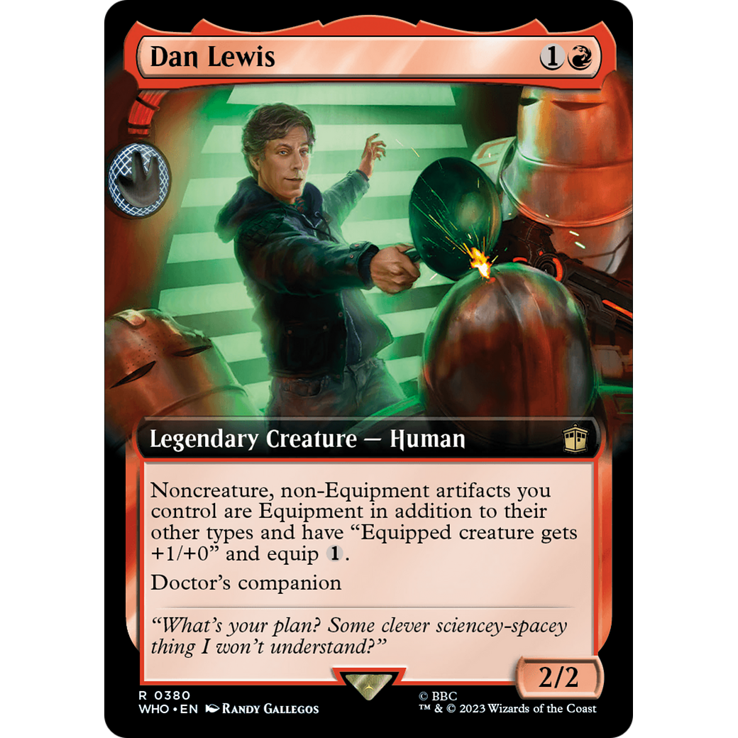 Dan Lewis (Extended Art) (WHO-380) - Doctor Who: (Extended Art)