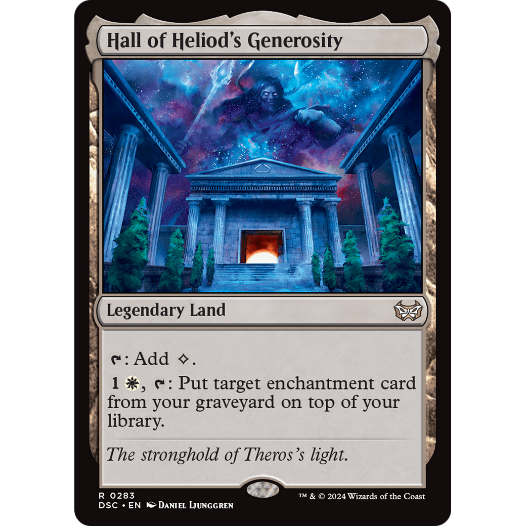 Hall of Heliod's Generosity (DSC-283) - Duskmourn: House of Horror Commander