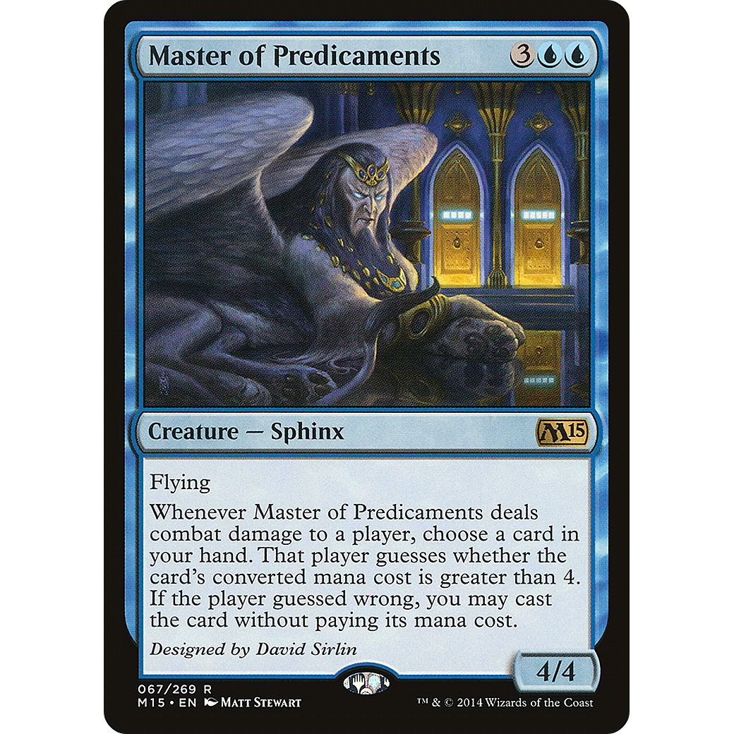 Master of Predicaments (M15-067) - Magic 2015 Foil