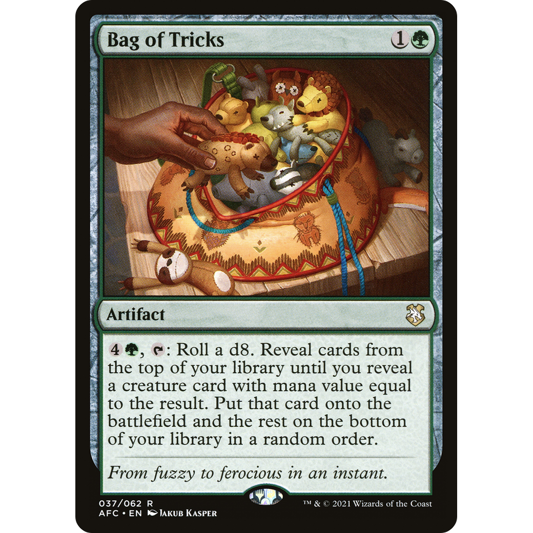 Bag of Tricks (AFC-037) - Forgotten Realms Commander