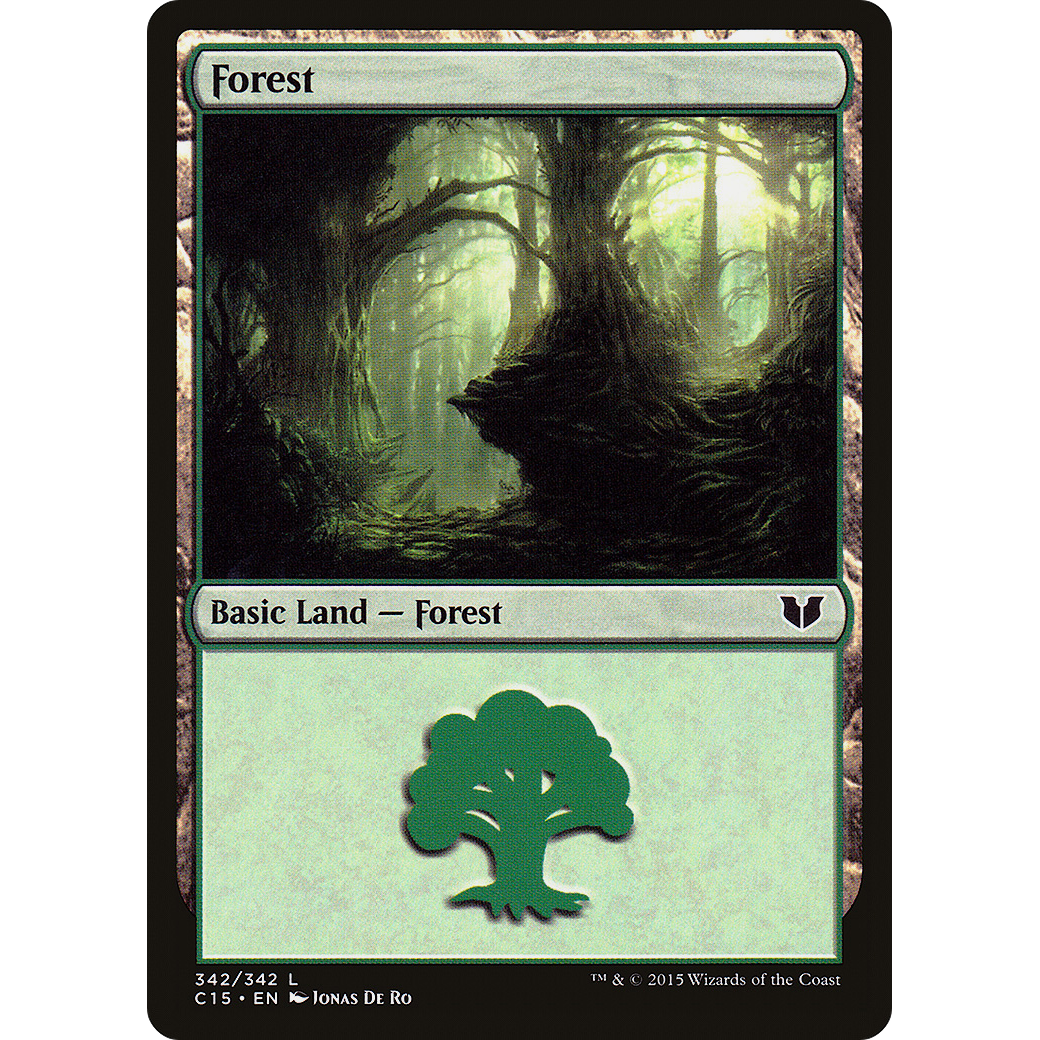 Forest (342) (C15-342) - Commander 2015