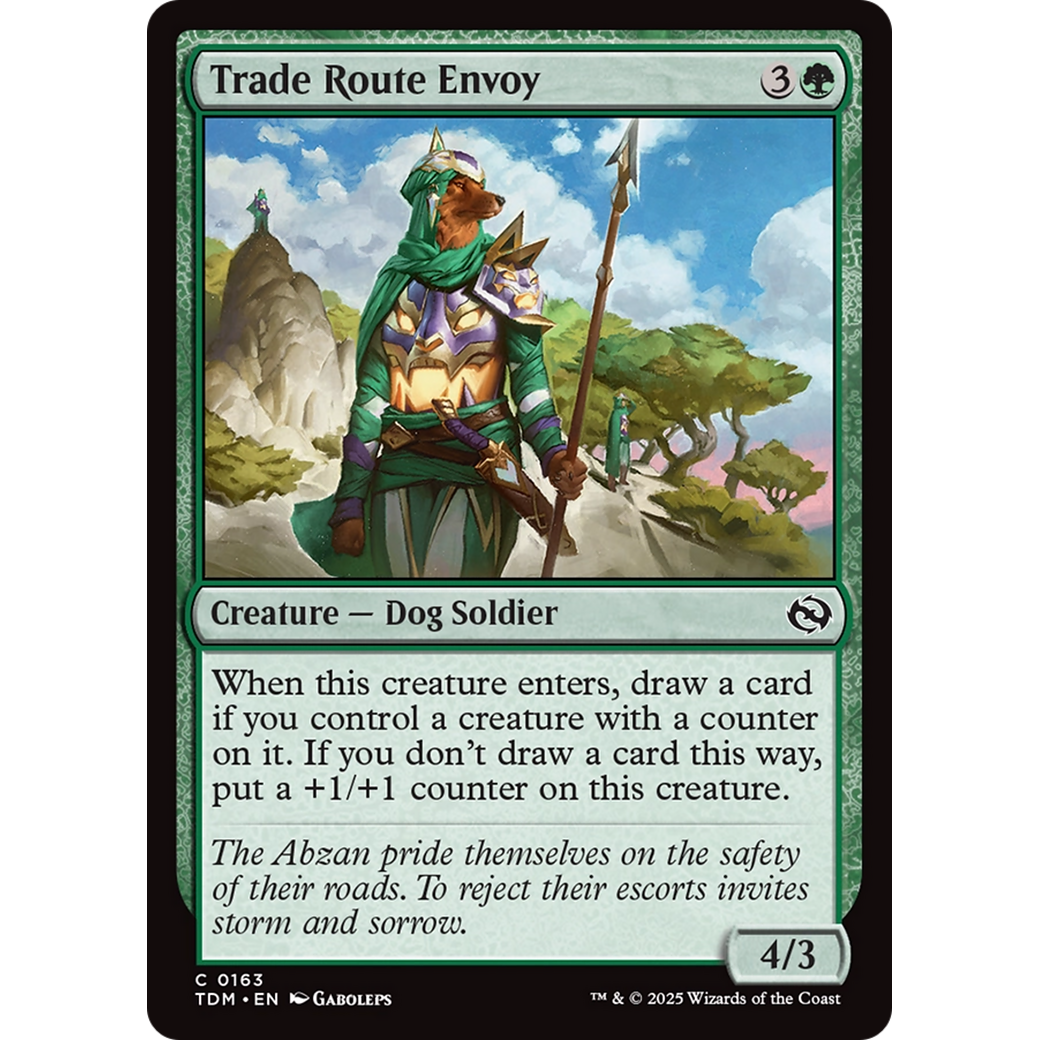 Trade Route Envoy (TDM-163) - Tarkir: Dragonstorm