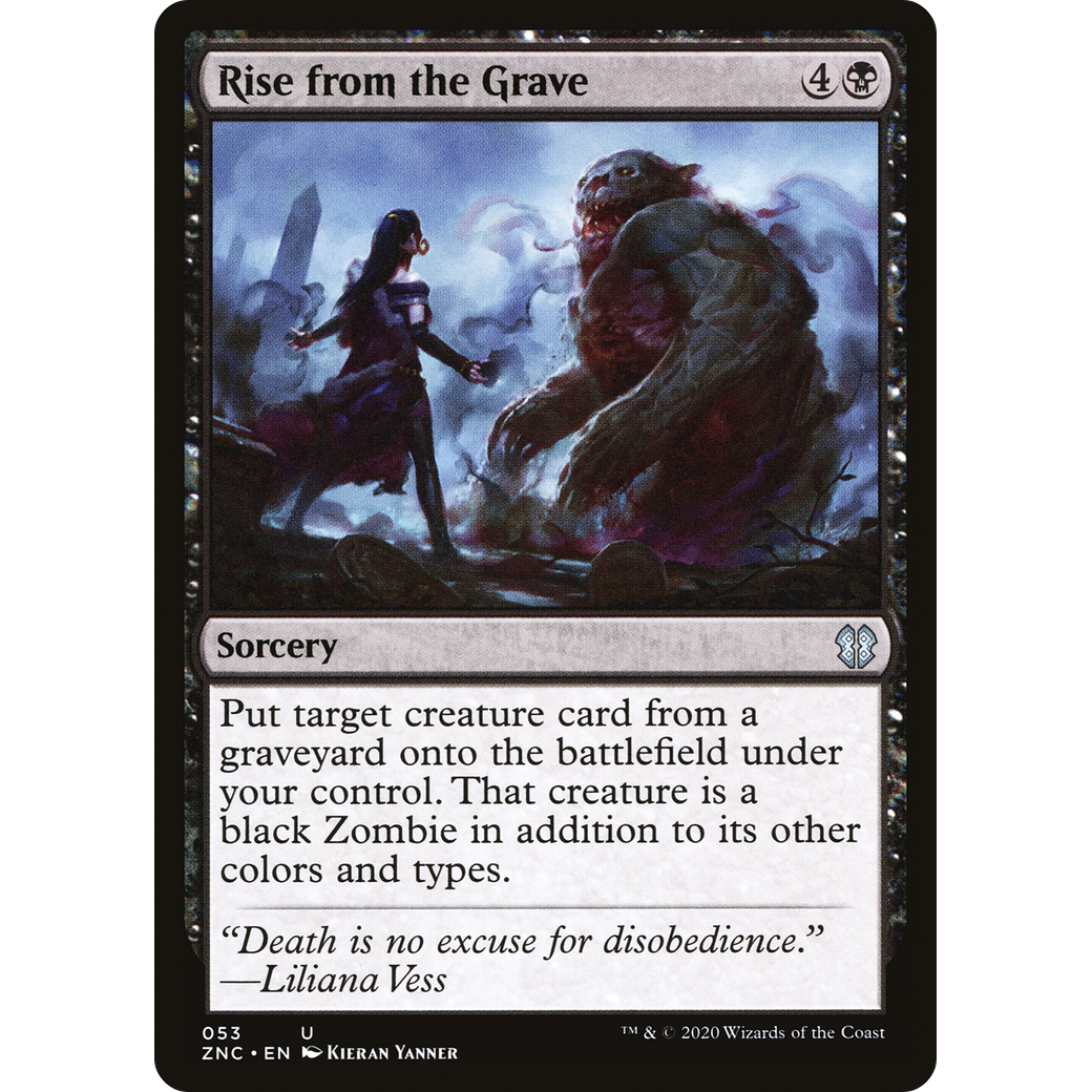 Rise from the Grave (ZNC-053) - Zendikar Rising Commander