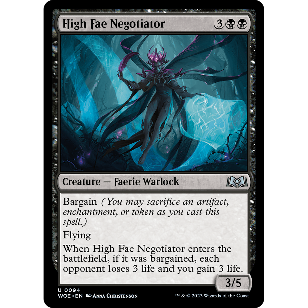 High Fae Negotiator (WOE-094) - Wilds of Eldraine Foil