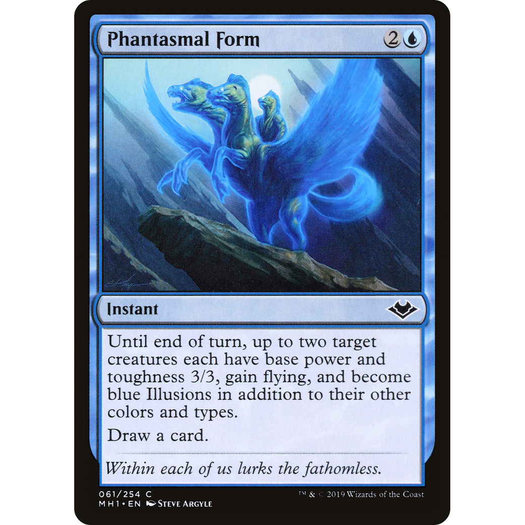 Phantasmal Form (MH1-061) - Modern Horizons Foil