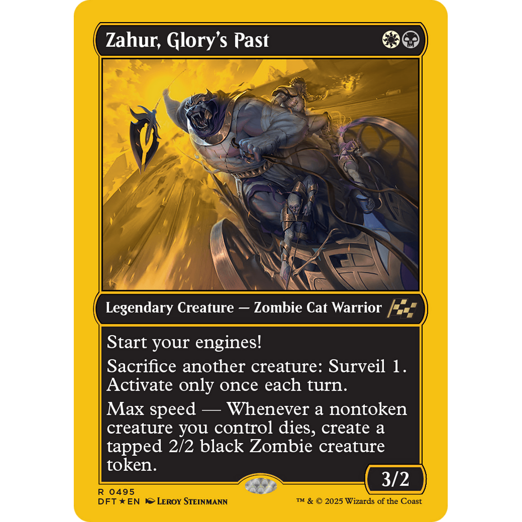 Zahur, Glory's Past (DFT-495) - Aetherdrift Foil