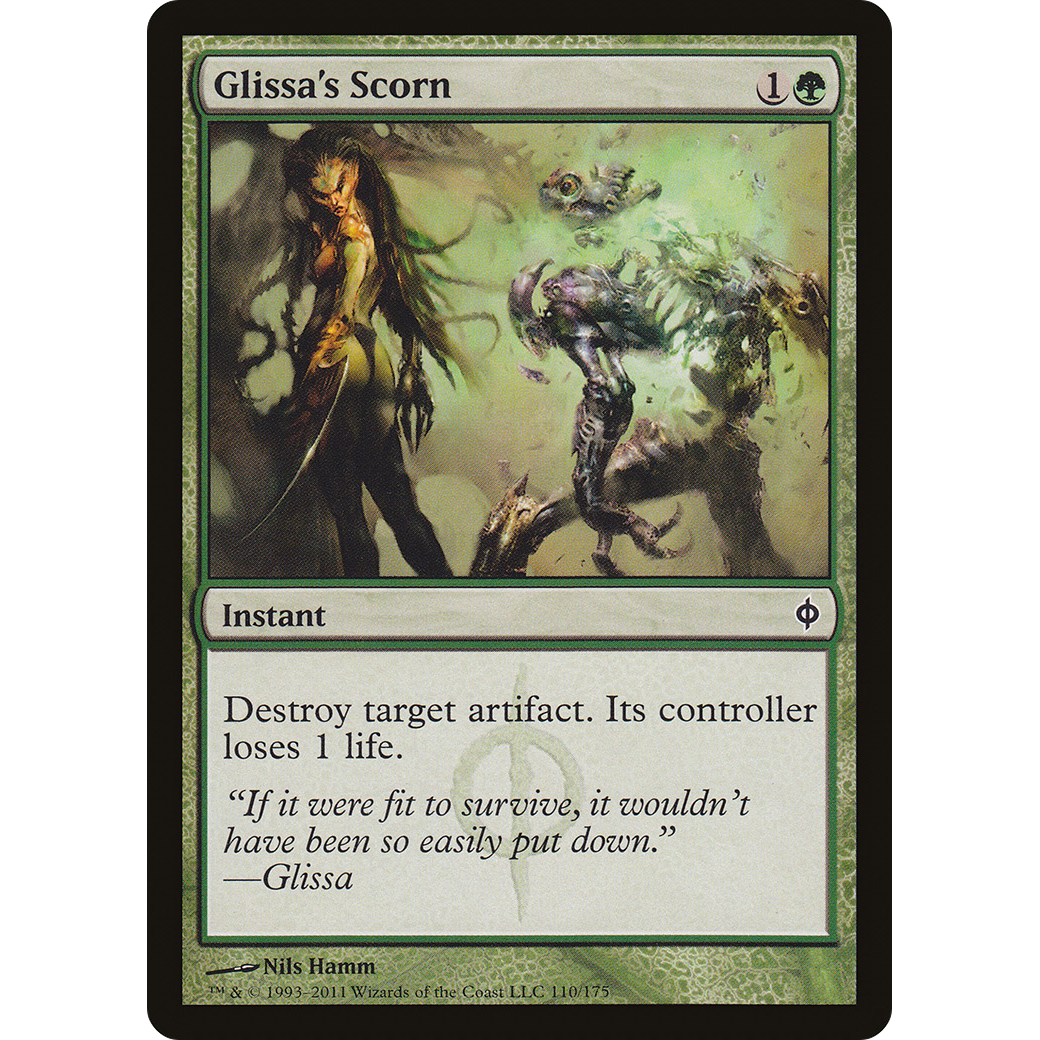 Glissa's Scorn (NPH-110) - New Phyrexia