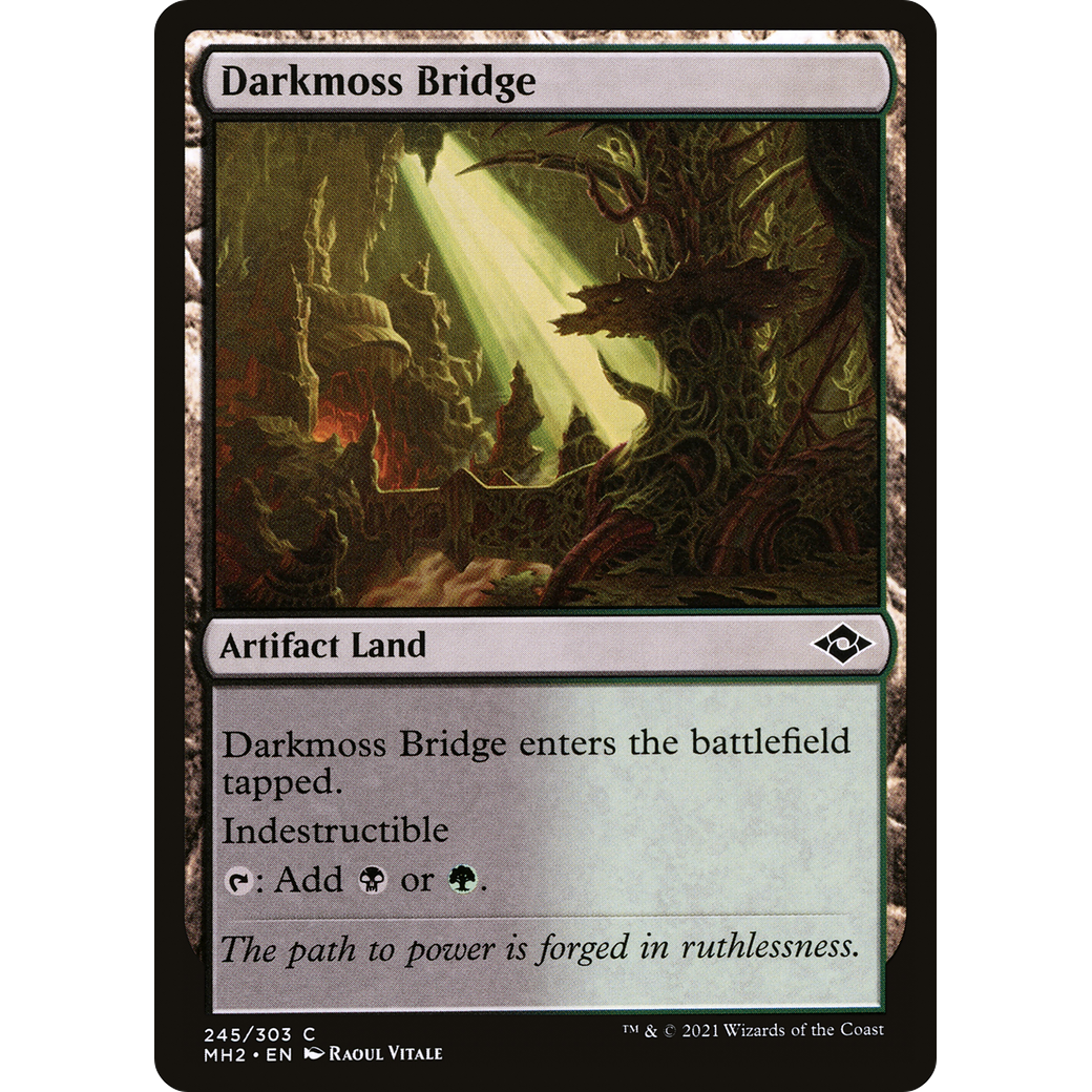 Darkmoss Bridge (MH2-245) - Modern Horizons 2 Foil