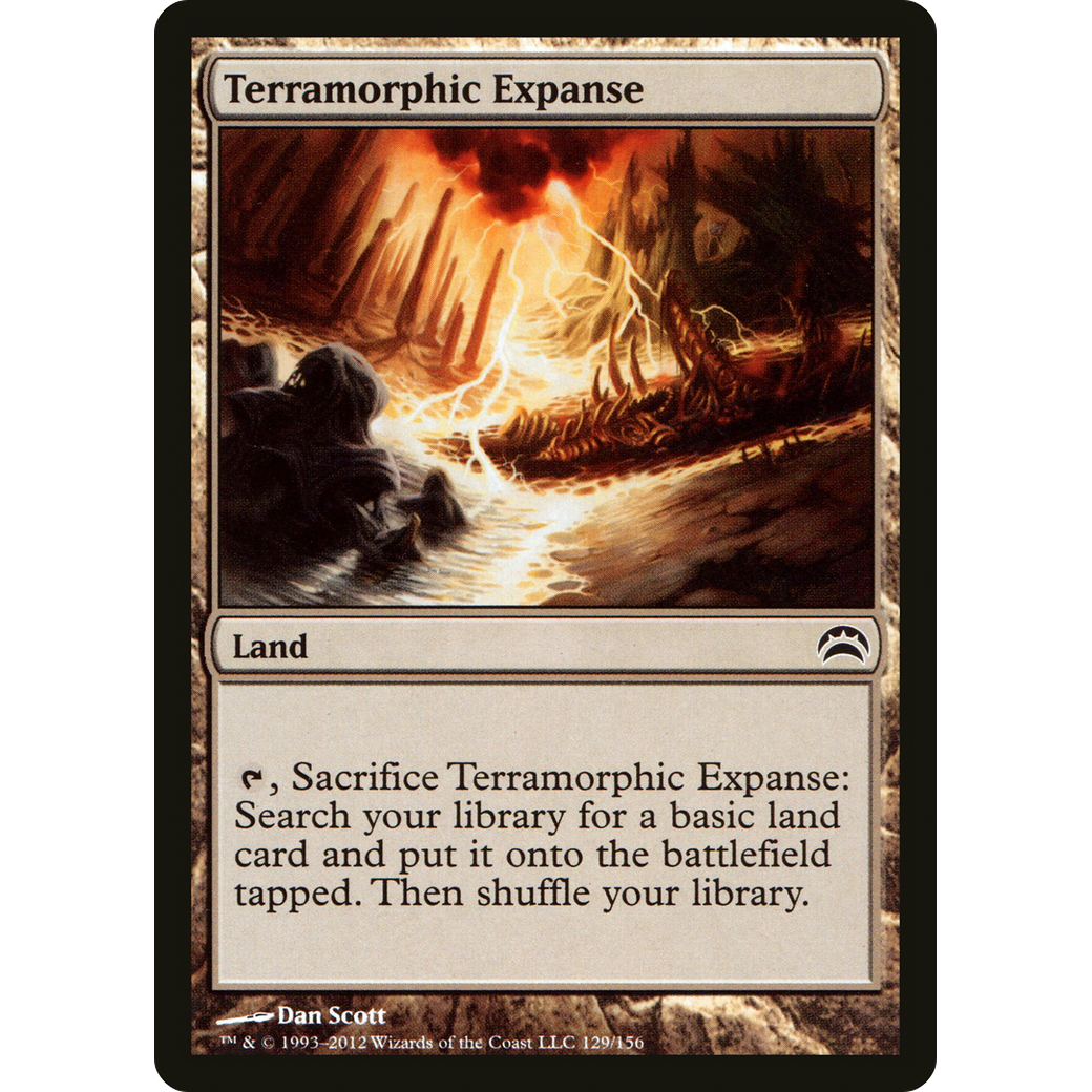 Terramorphic Expanse (PC2-129) - Planechase 2012 Foil