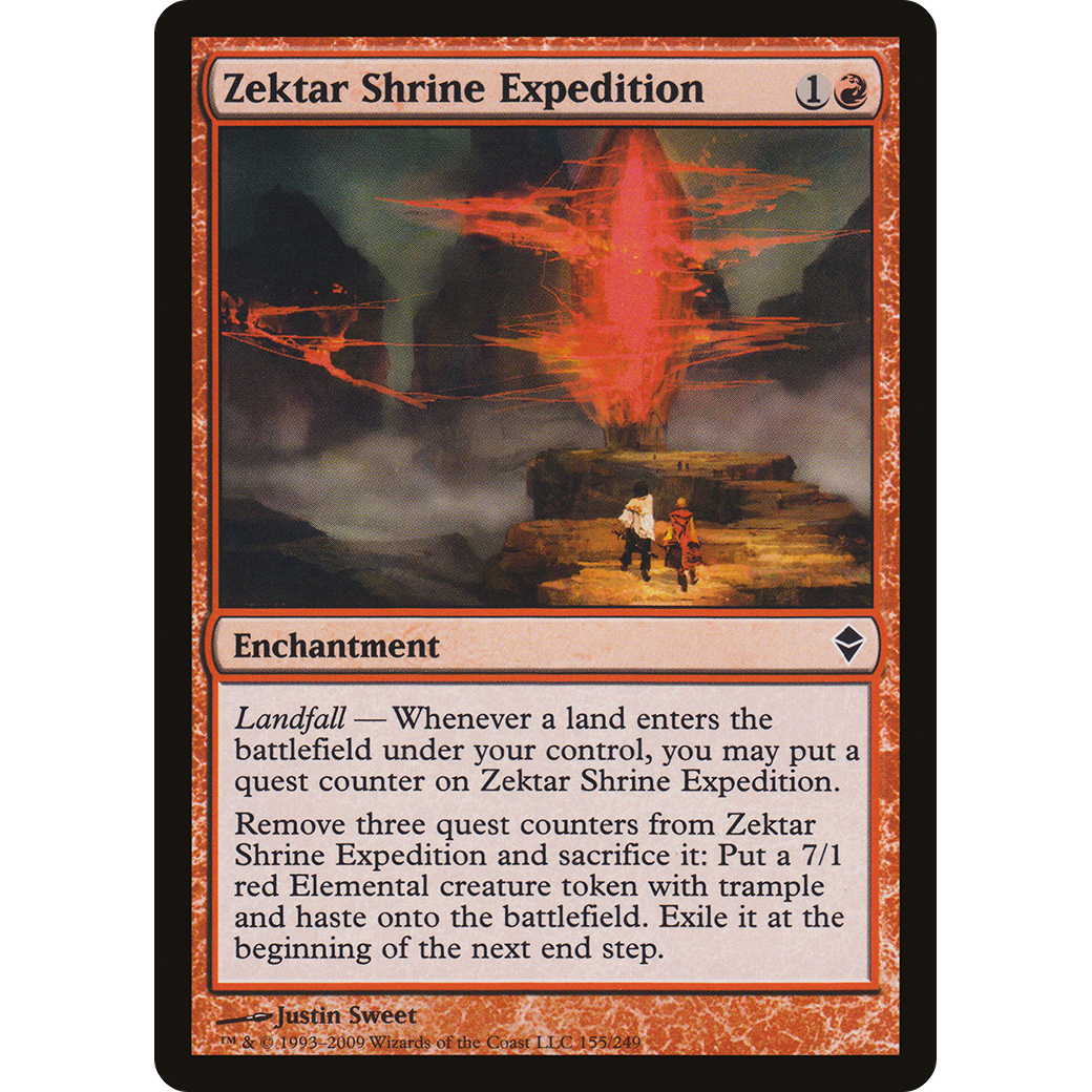 Zektar Shrine Expedition (ZEN-155) - Zendikar Foil