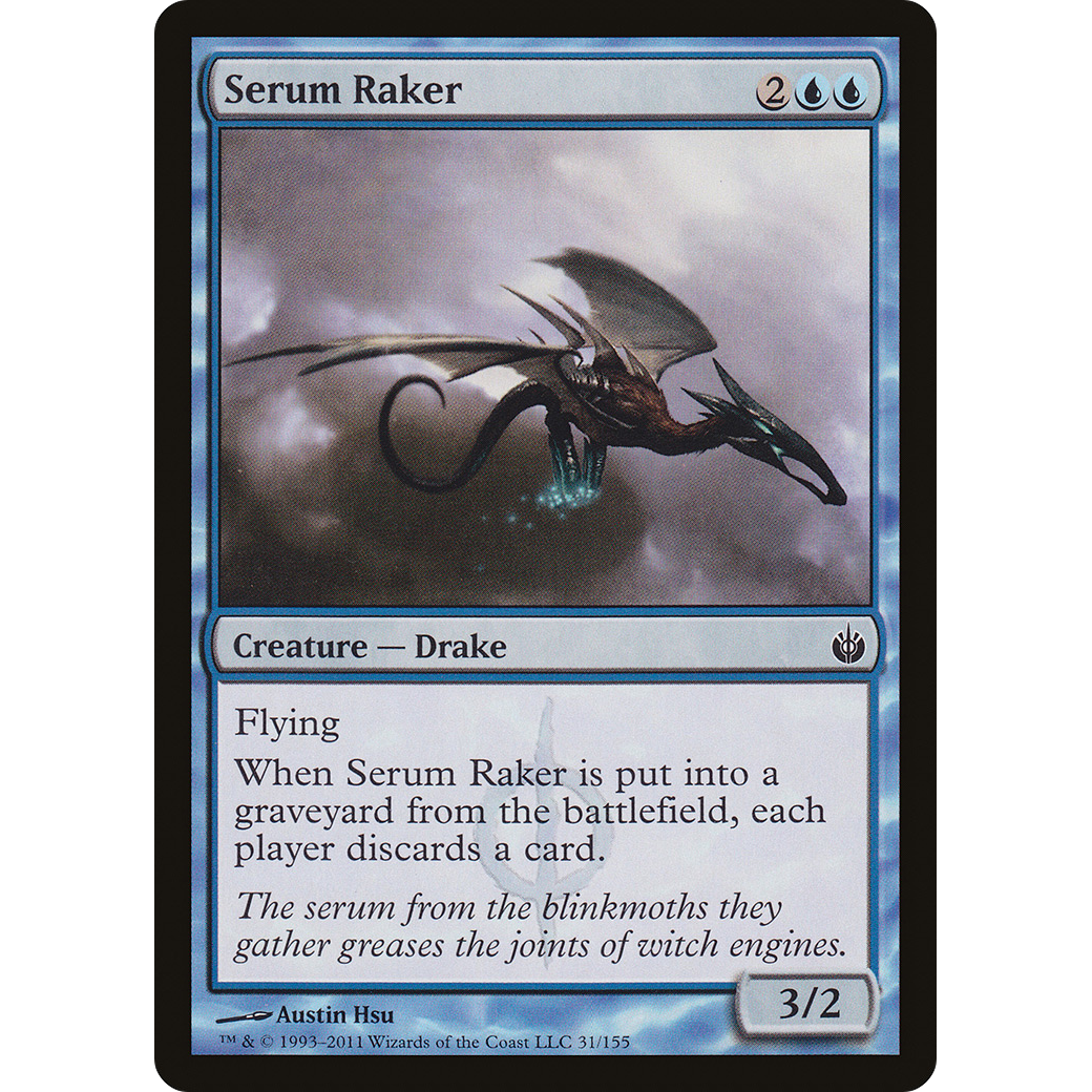 Serum Raker (MBS-031) - Mirrodin Besieged Foil