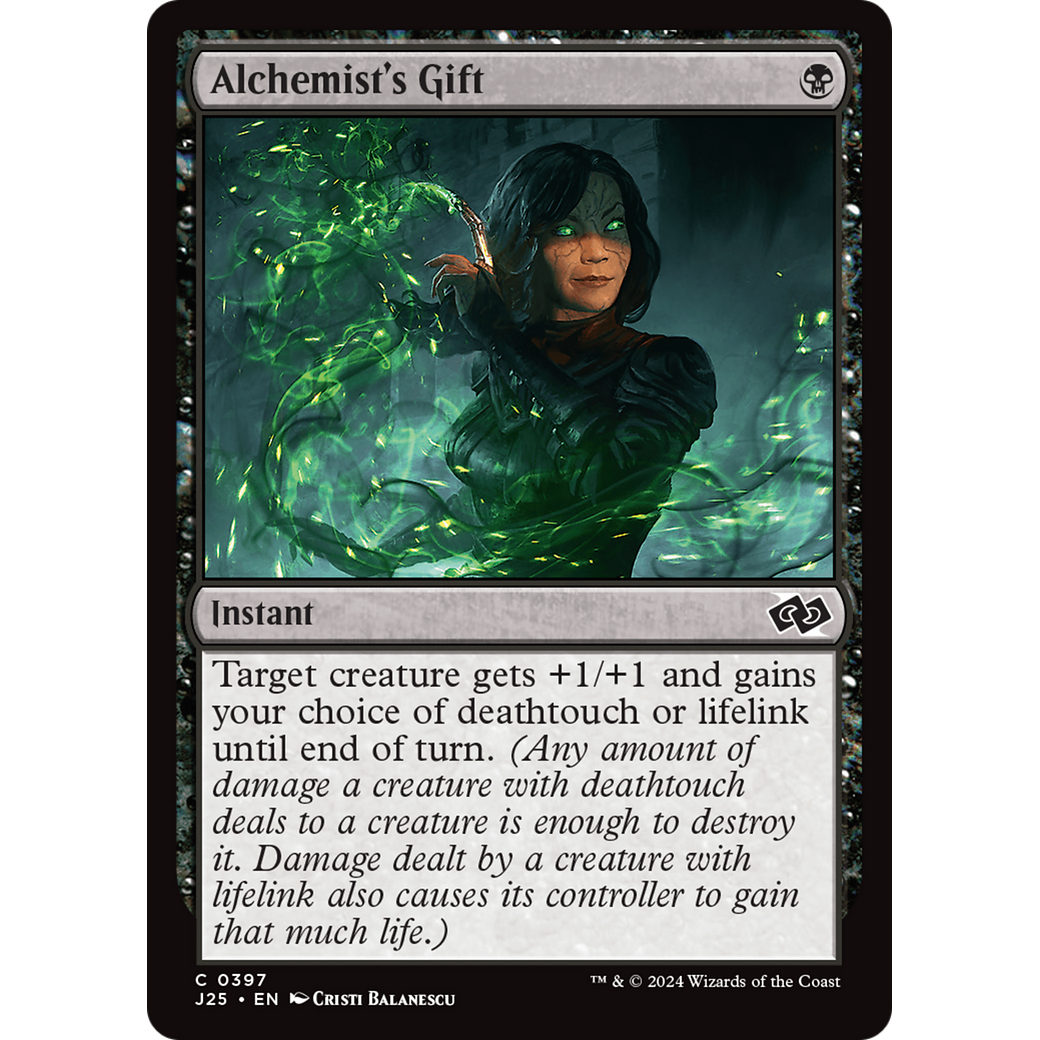 Alchemist's Gift (J25-397) - Foundations Jumpstart
