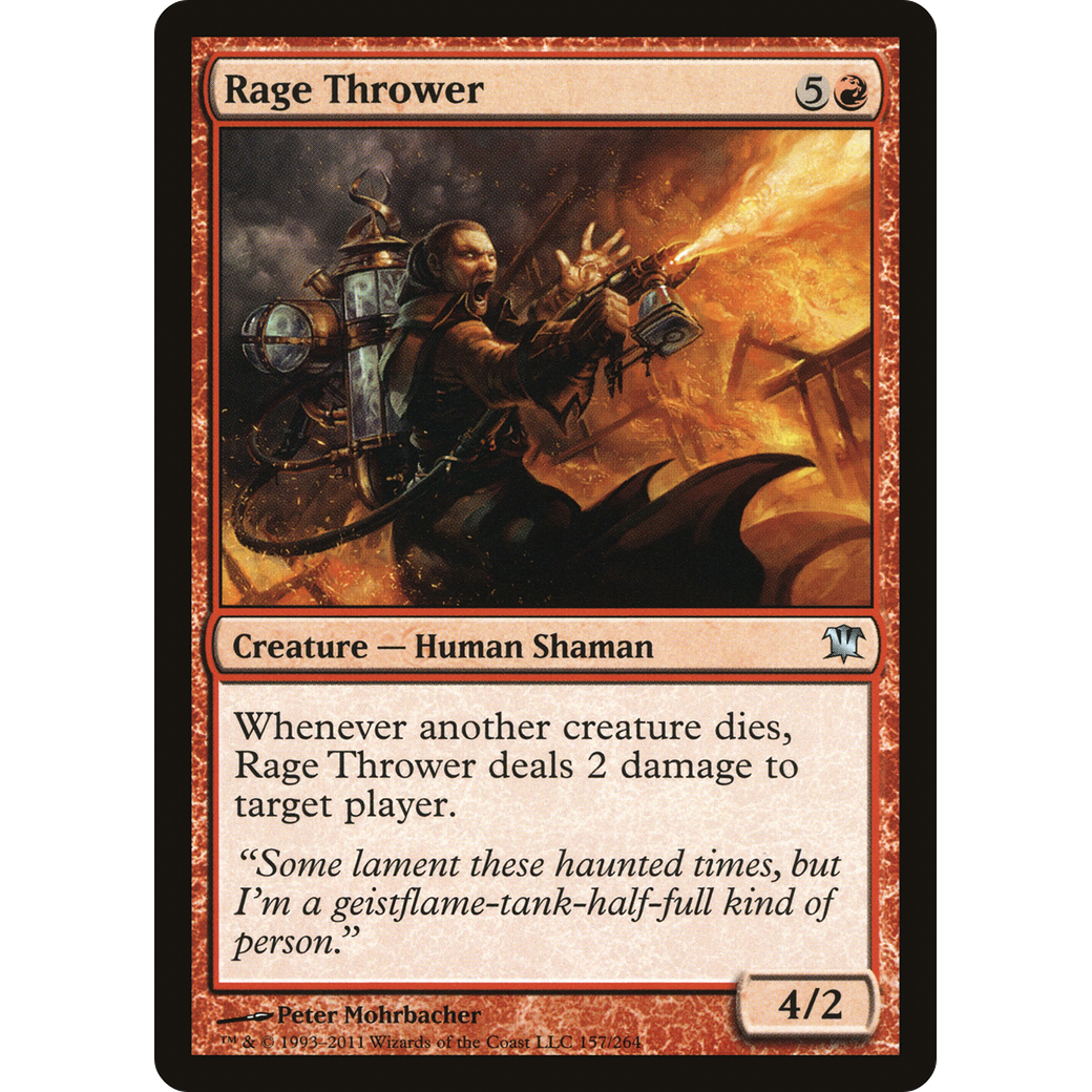 Rage Thrower (ISD-157) - Innistrad