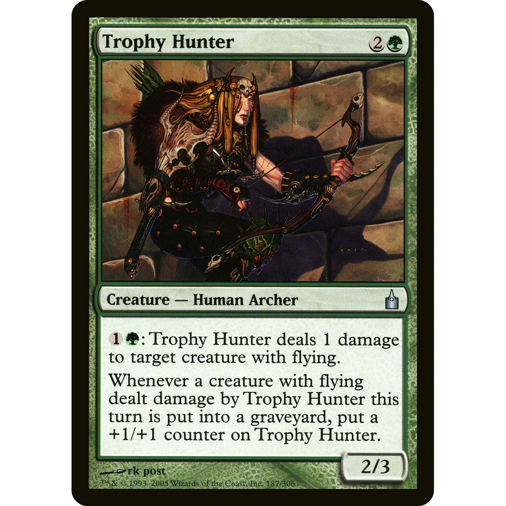 Trophy Hunter (RAV-187) - Ravnica: City of Guilds Foil