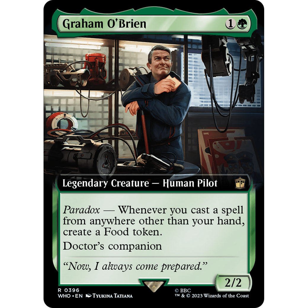 Graham O'Brien (Extended Art) (WHO-396) - Doctor Who: (Extended Art)
