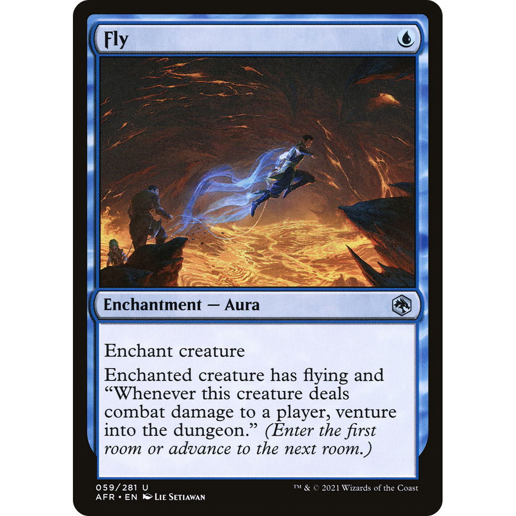 Fly (AFR-059) - Adventures in the Forgotten Realms Foil