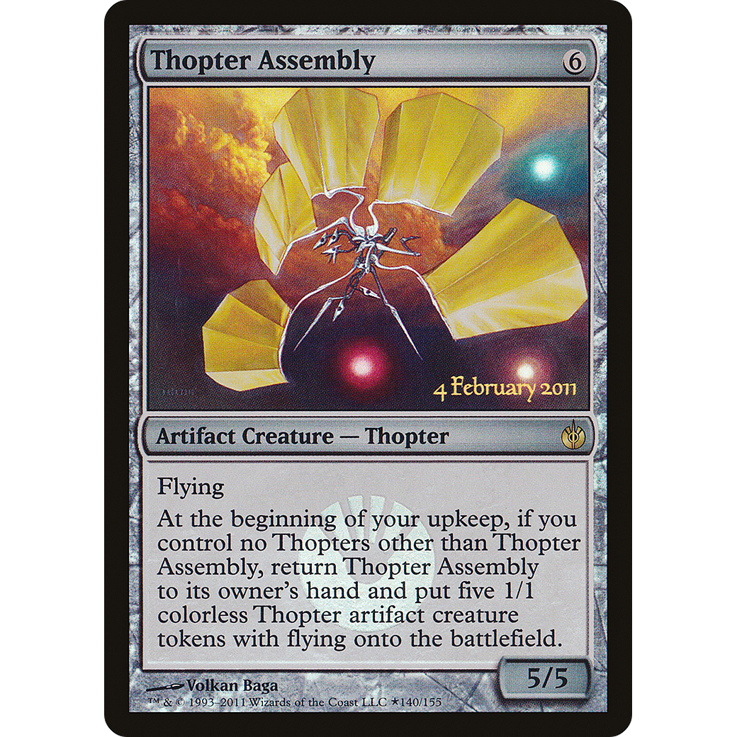 Thopter Assembly (LARP-140) - Mirrodin Besieged Promos Foil