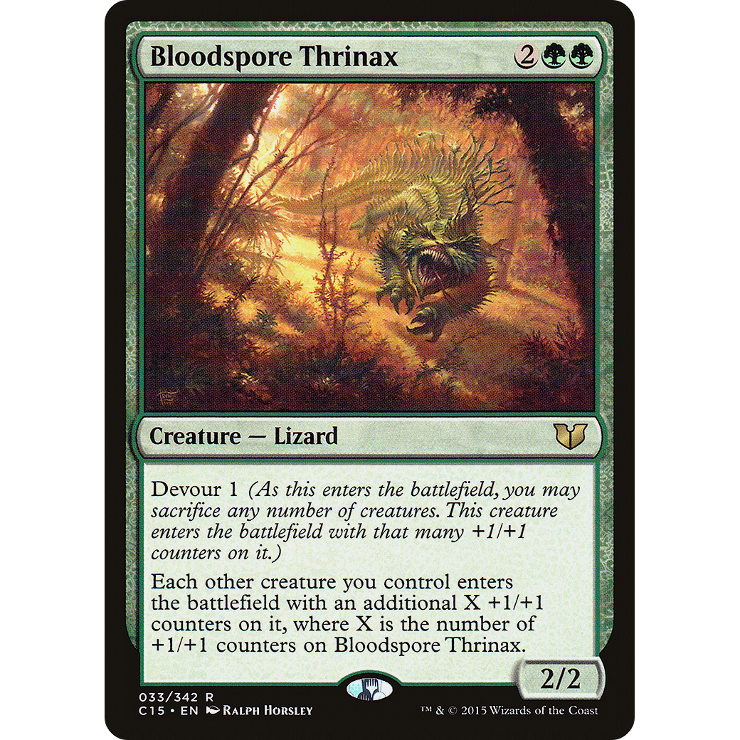 Bloodspore Thrinax (C15-033) - Commander 2015