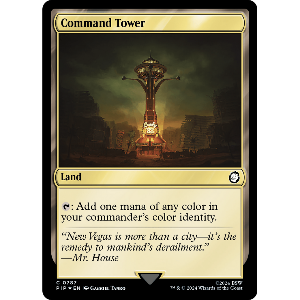 Command Tower (PIP-787) - Fallout Foil
