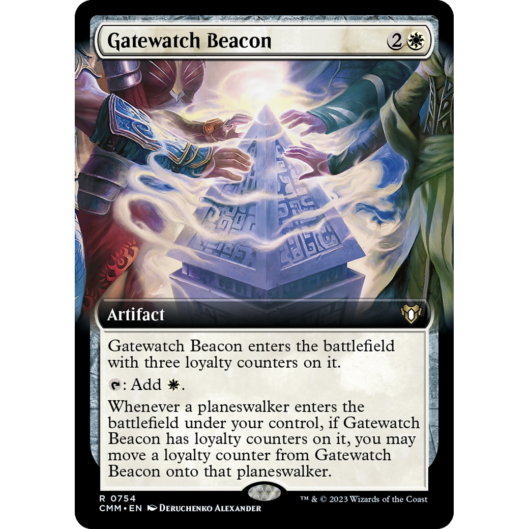 Gatewatch Beacon (CMM-754) - Commander Masters: (Extended Art)