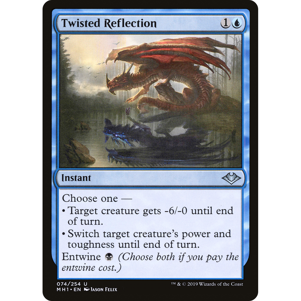 Twisted Reflection (MH1-074) - Modern Horizons Foil