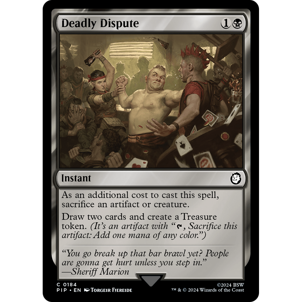 Deadly Dispute (PIP-184) - Fallout