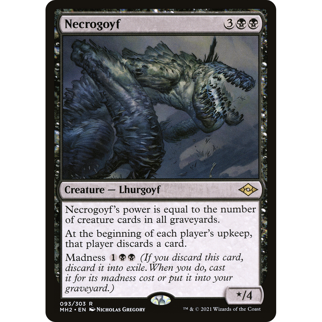 Necrogoyf (MH2-093) - Modern Horizons 2
