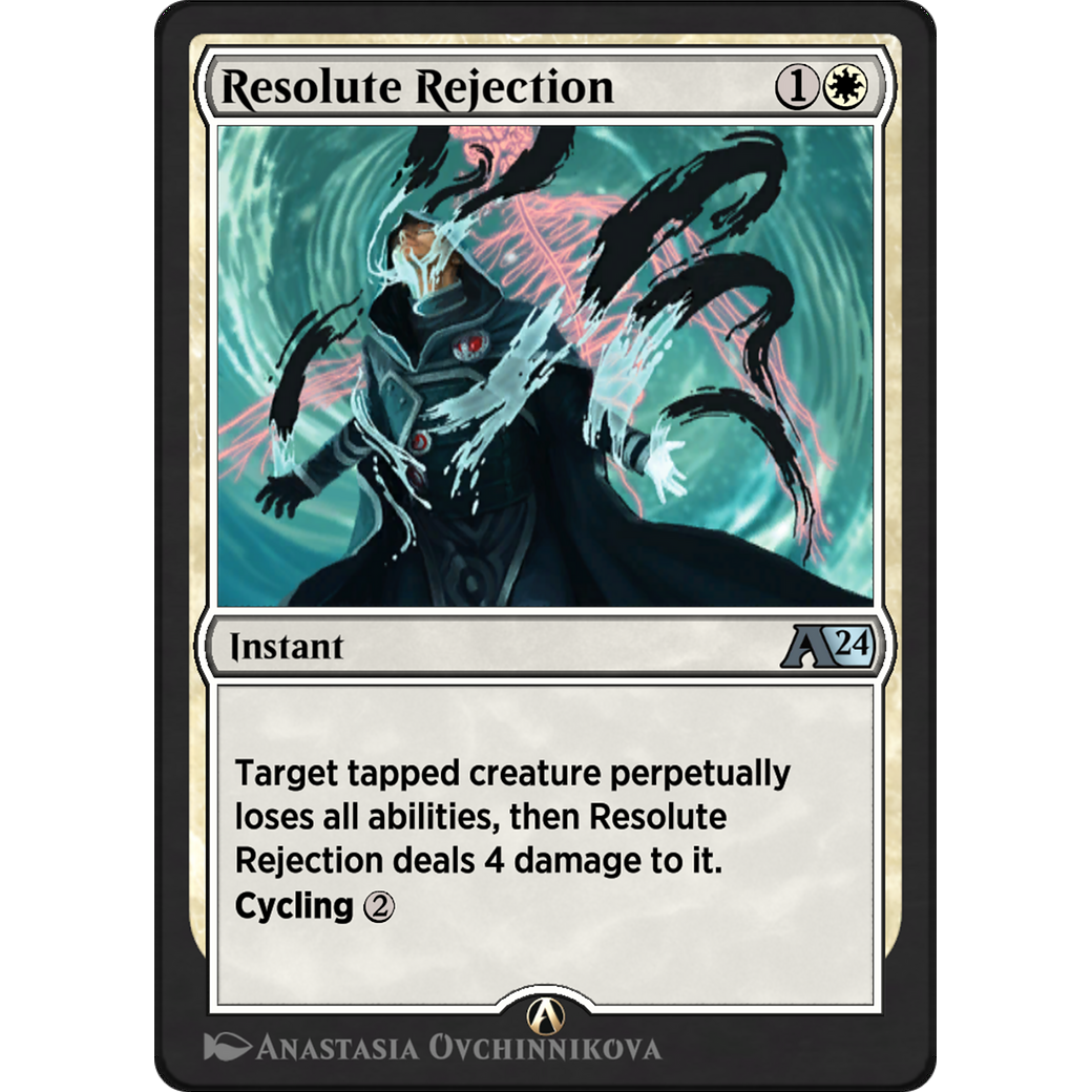 Resolute Rejection (YOTJ-002) - Alchemy: Outlaws of Thunder Junction