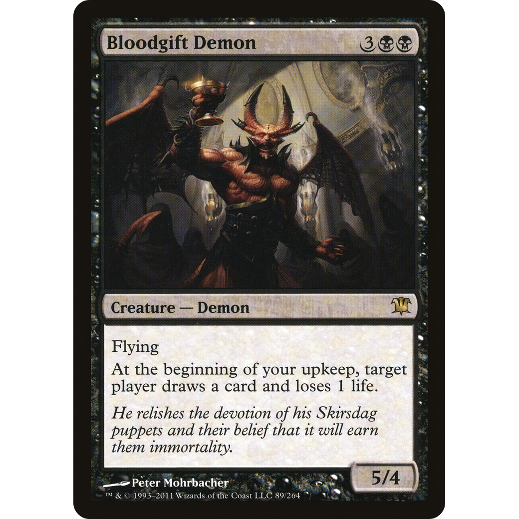 Bloodgift Demon (ISD-089) - Innistrad Foil
