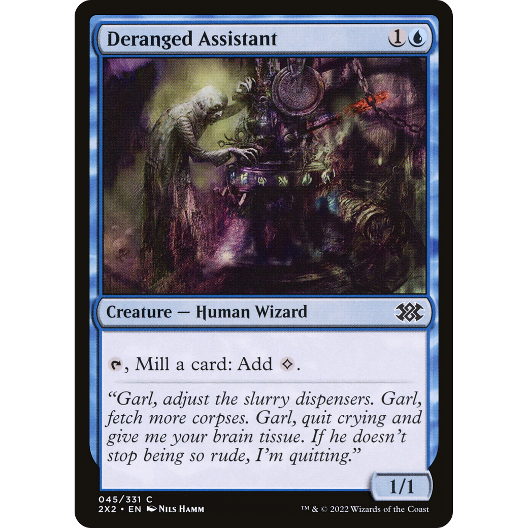 Deranged Assistant (2X2-045) - Double Masters 2022