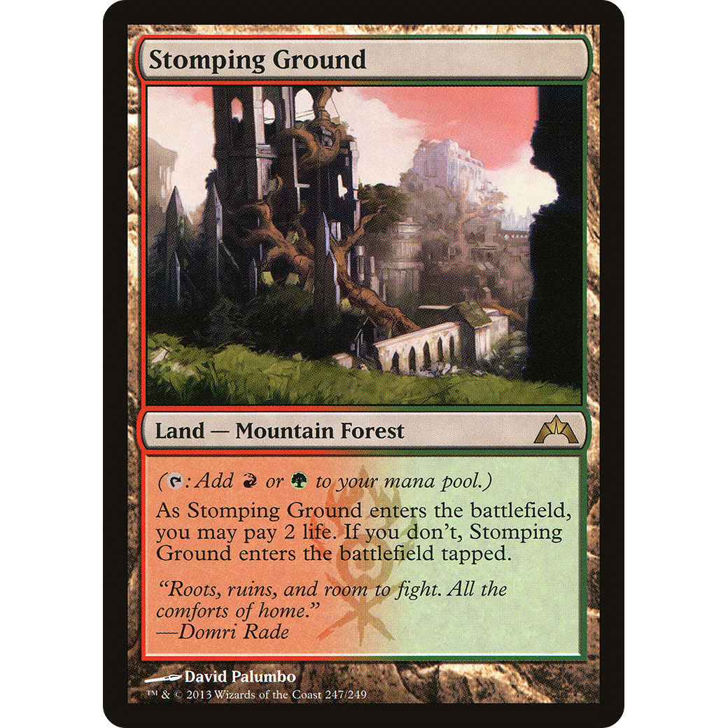 Stomping Ground (GTC-247) - Gatecrash Foil