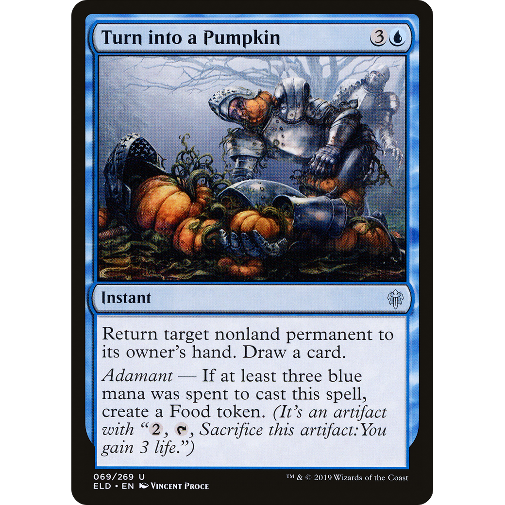 Turn into a Pumpkin (ELD-069) - Throne of Eldraine