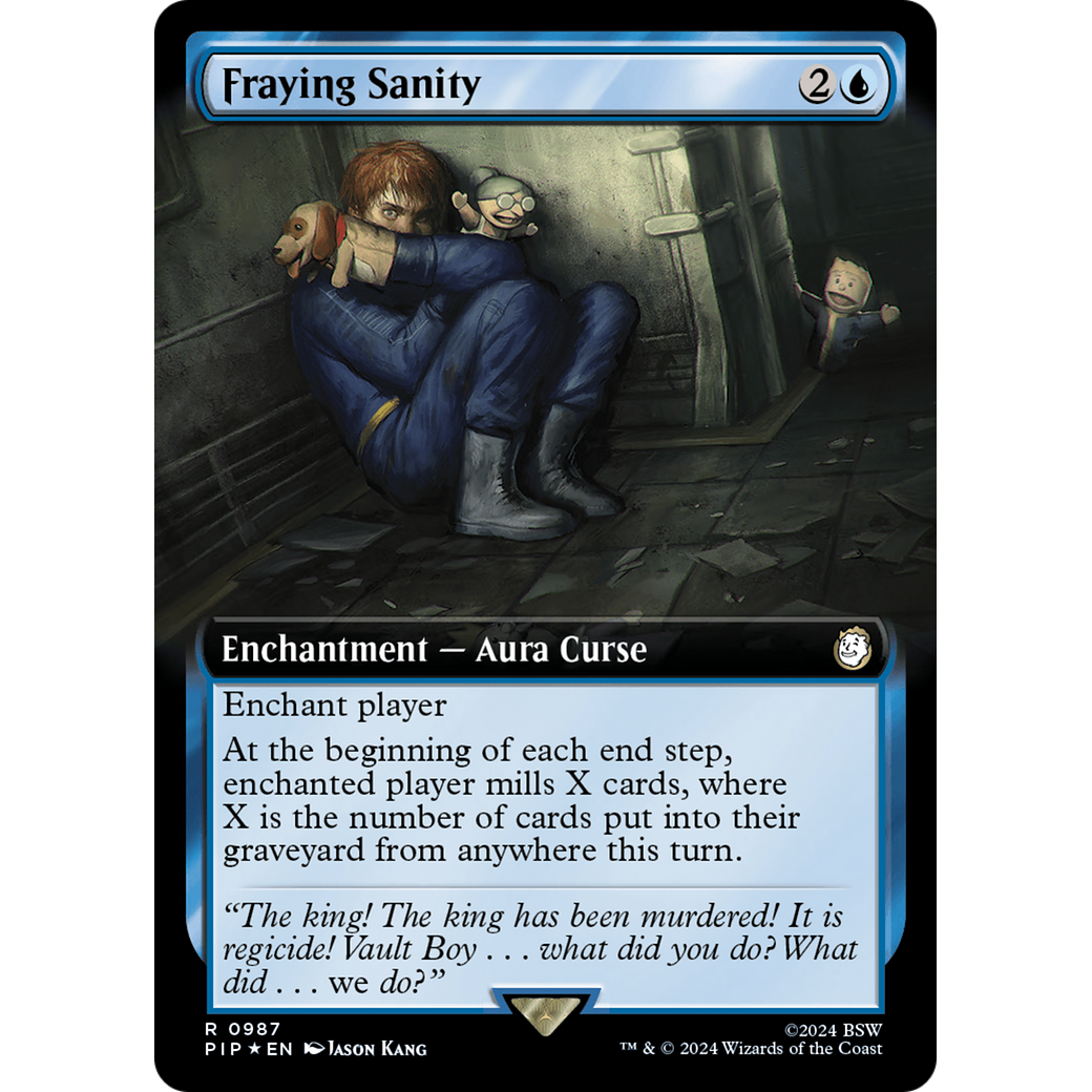 Fraying Sanity (PIP-987) - Fallout: (Extended Art) Foil