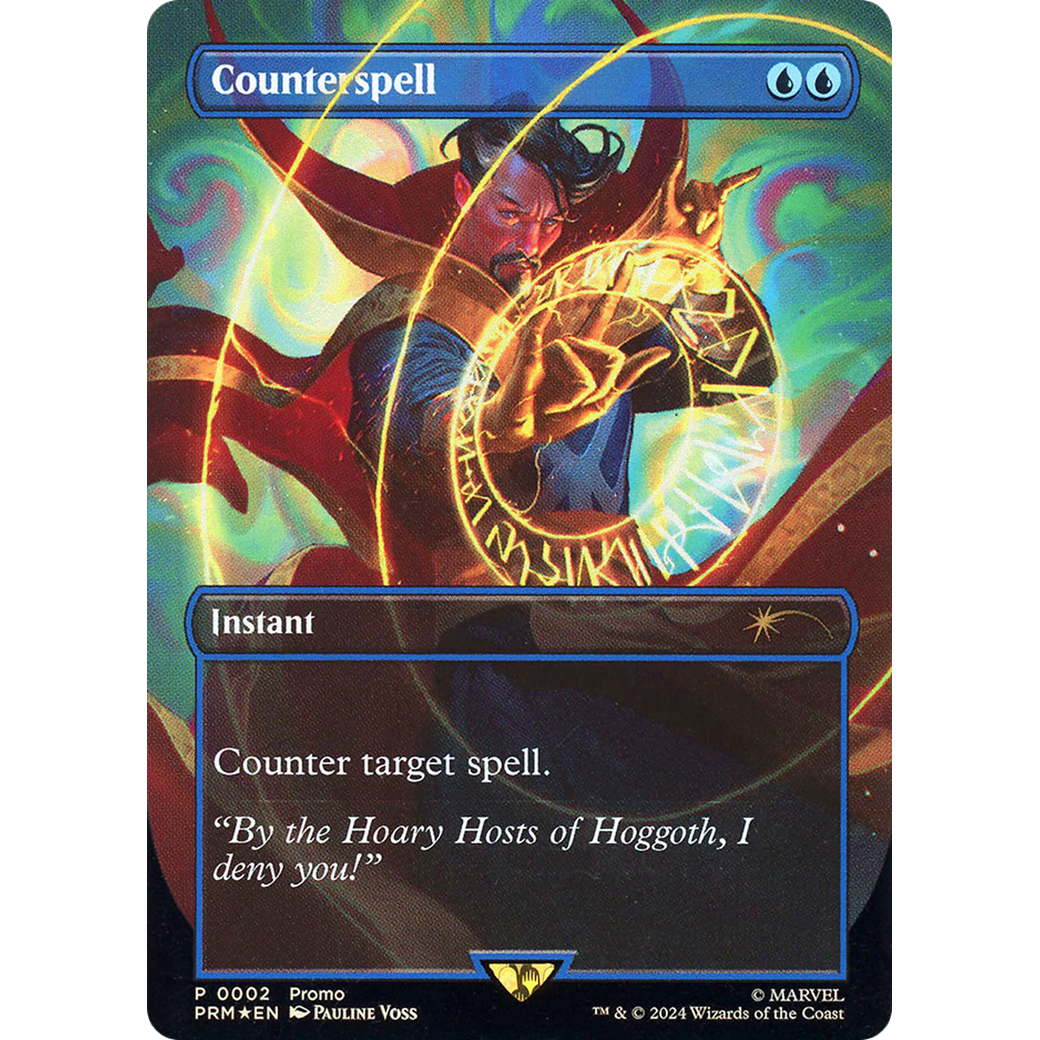 Counterspell (0002) (SLD-002) - URL/Convention Promos (Borderless) Foil