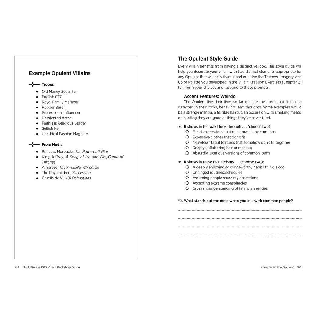 Ultimate RPG Villain Backstory Guide by James D’Amato: Paperback; 256 pages / English