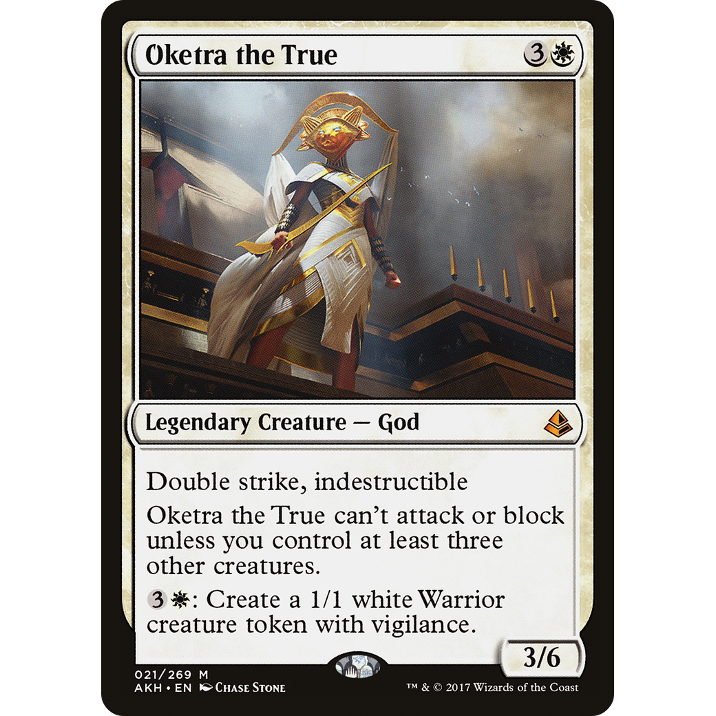 Oketra the True (AKH-021) - Amonkhet