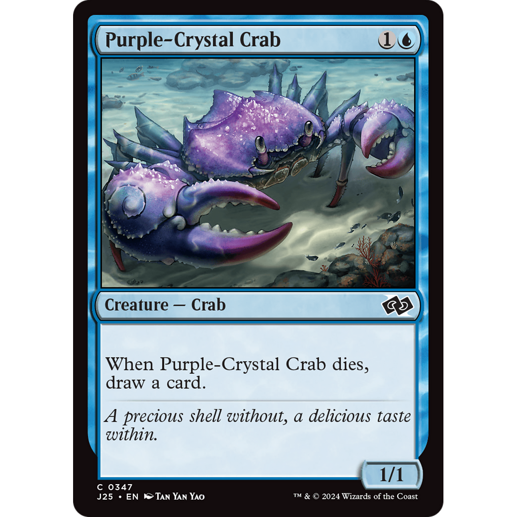 Purple-Crystal Crab (J25-347) - Foundations Jumpstart